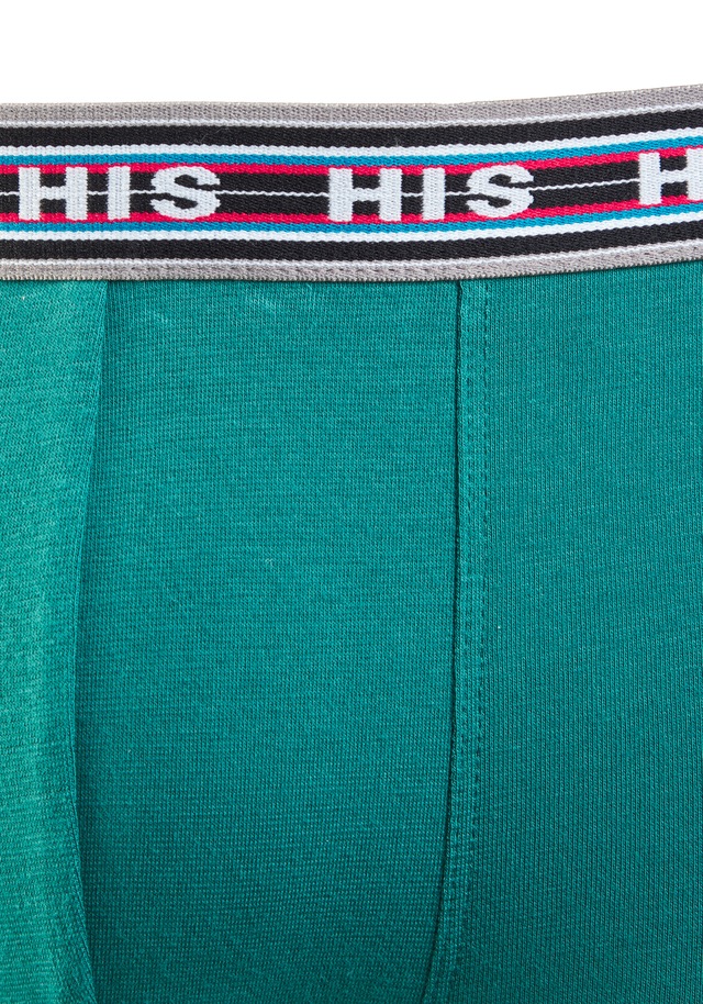 H.I.S Hipster Packung, 5 Stk. knapp sitzende Boxershorts aus Baumwoll-Stretch-Qualität