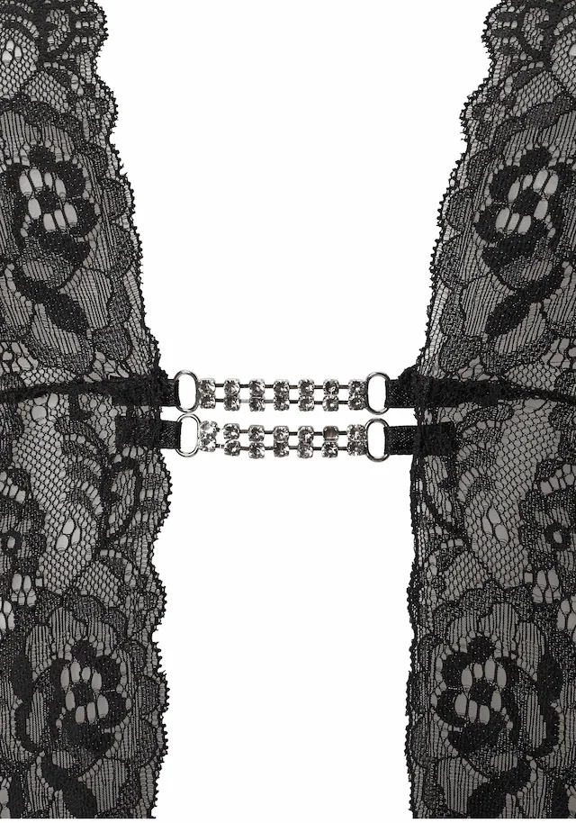 LASCANA Neckholder-Body », Spitzenbody, Body ohne Bügel, Body, Negligé in transparenter Optik« , sexy Unterwäsche, sexy Dessous, Reizwäsche Damen