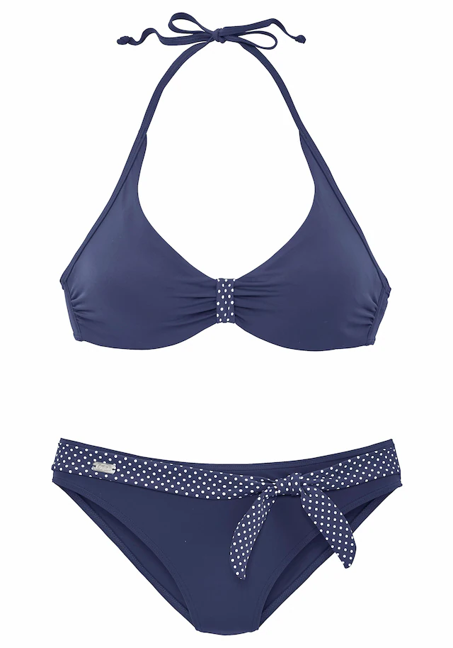 Buffalo Bügel-Bikini mit süßen Kontrastdetails