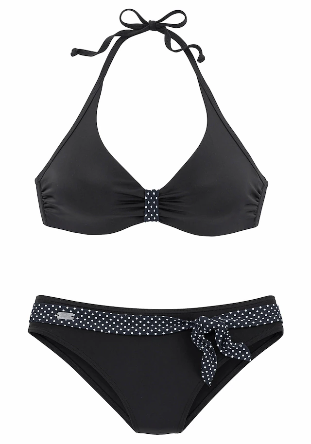 Buffalo Bügel-Bikini mit süßen Kontrastdetails