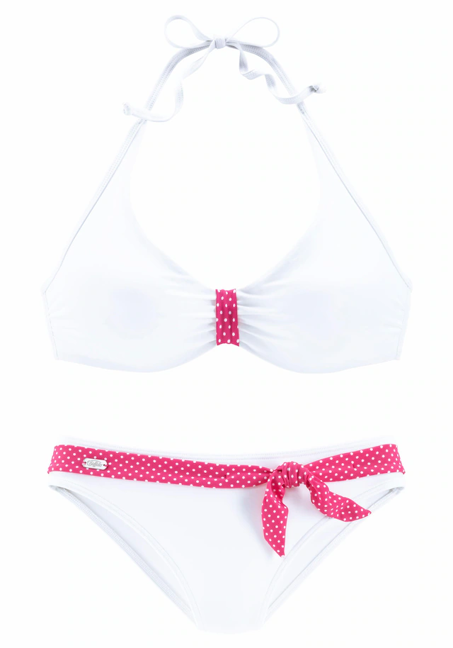 Buffalo Bügel-Bikini mit süßen Kontrastdetails