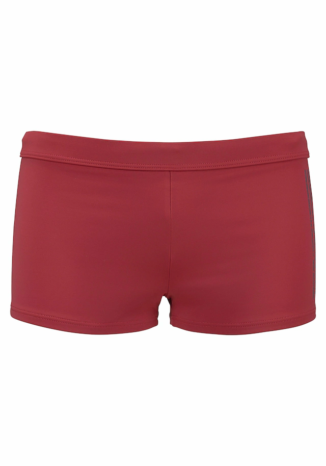 s.Oliver Boxer-Badehose mit Logoschriftzug im coolen Used-Look