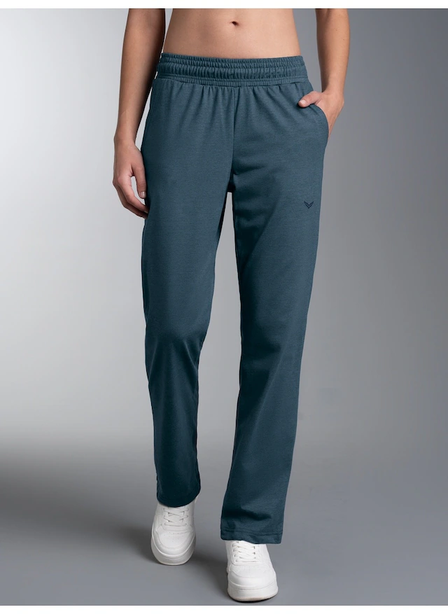 Trigema Jerseyhose »TRIGEMA Hose DELUXE Baumwolle«
