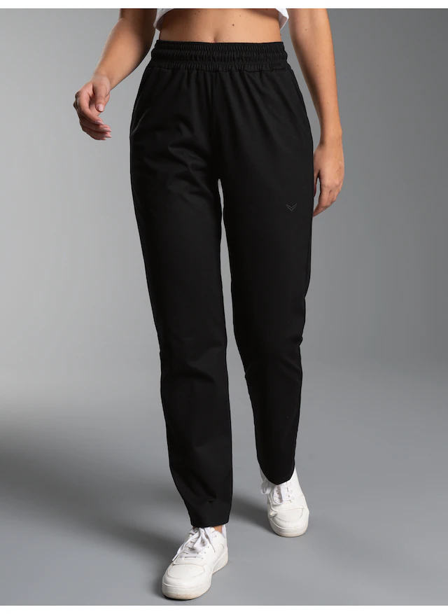 Trigema Jerseyhose »TRIGEMA Hose DELUXE Baumwolle«