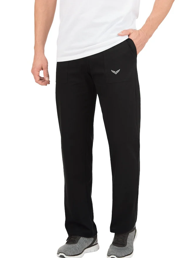 Trigema Jerseyhose »TRIGEMA Hose DELUXE Baumwolle«