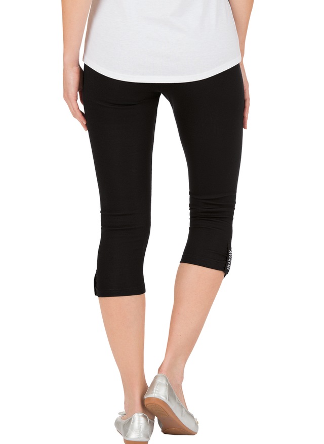 Trigema Leggings »TRIGEMA Leggings 7/8 mit Kristallsteinen«