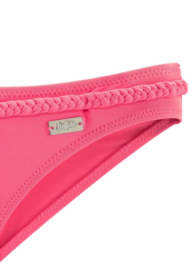 Buffalo Bikini-Hose »Happy« mit geflochtenem Ziergürtel