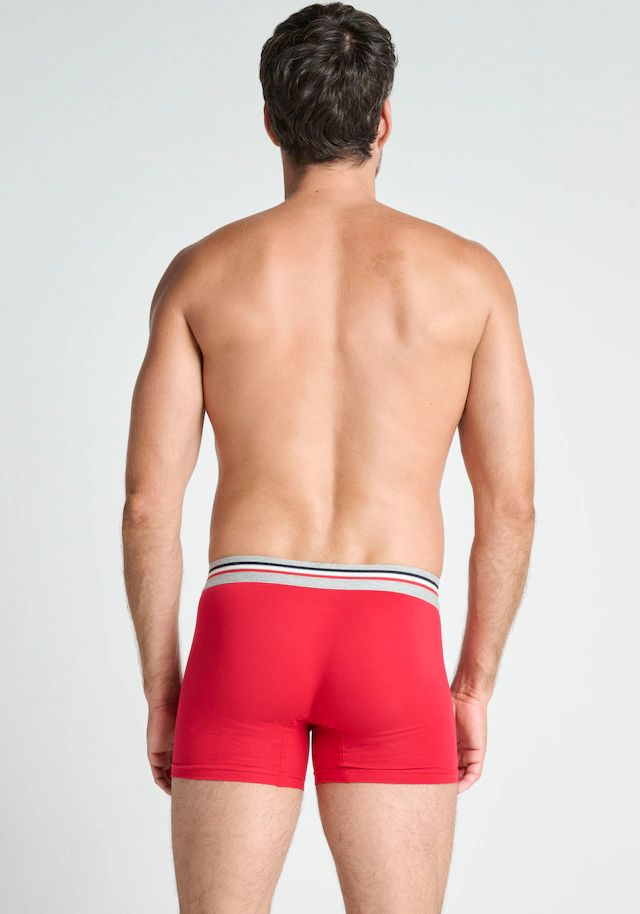 Jockey Trunk »Cotton Stretch« Mittlere Bundhöhe, längeres Bein, Logobund
