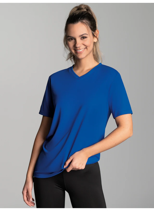 Trigema T-Shirt »TRIGEMA V-Shirt COOLMAX®« 1 Stk.