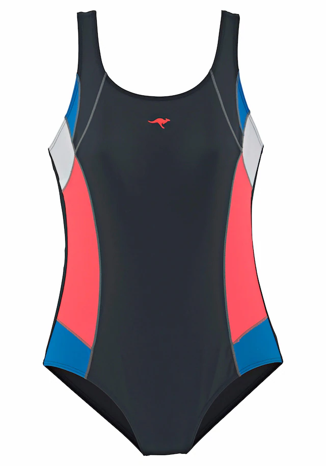 KangaROOS Badeanzug in sportlichem Design und mit Shaping-Effekt
