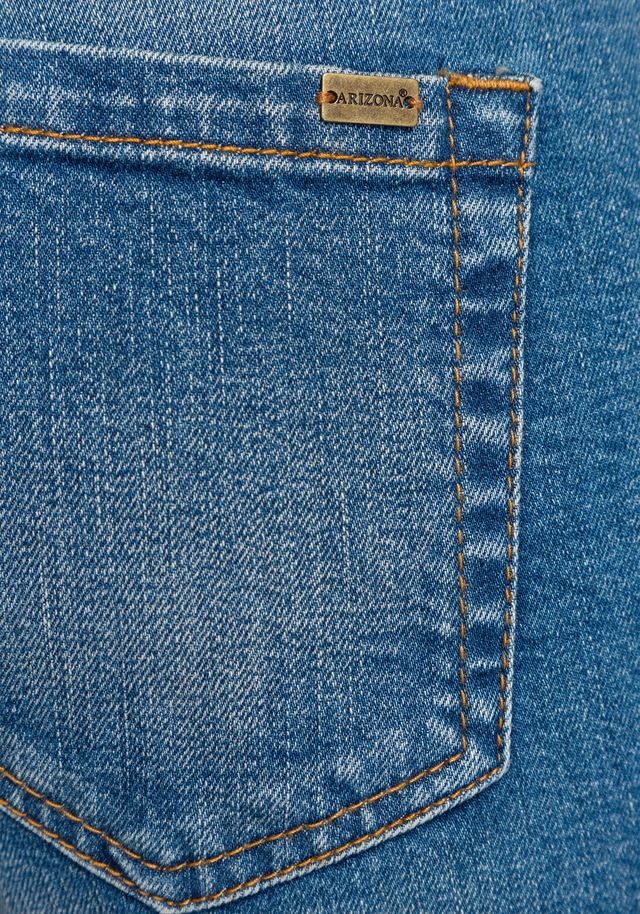 Arizona Bootcut-Jeans »Bund mit seitlichem Gummizugeinsatz« hohe Leibhöhe, Bootcut, mit Stretch, klassischer 5-Pocket-Style