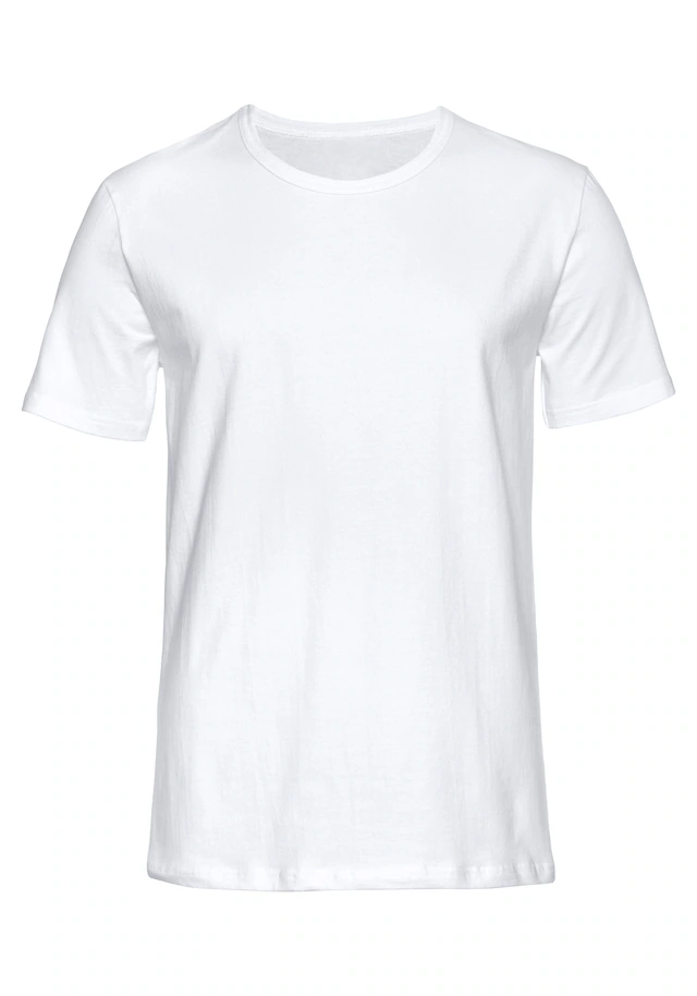 H.I.S T-Shirt 2er-Pack, mit Rundhalsausschnitt perfekt als Unterziehshirt