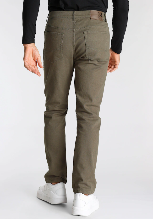 Man's World Dehnbund-Hose Stretch - bequem mit seitlichem Gummizug