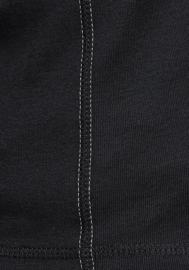 KangaROOS Kapuzenshirt Langarm mit Daumenlöchern, figurbetonter Schnitt, aus Jerseystoff