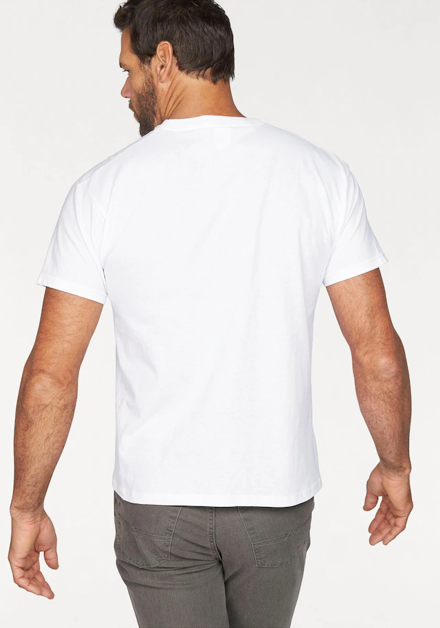Fruit of the Loom T-Shirt », sechs Stück in unterschiedlicher Farbkomination« Packung, 6er-Pack, 6 Stk. mit Rundhalsausschnitt