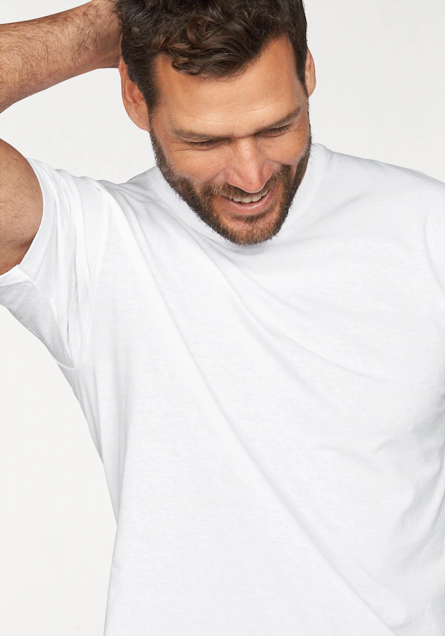 Fruit of the Loom T-Shirt », sechs Stück in unterschiedlicher Farbkomination« Packung, 6er-Pack, 6 Stk. mit Rundhalsausschnitt