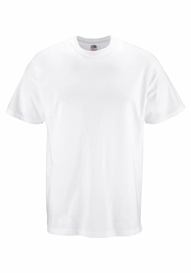 Fruit of the Loom T-Shirt », sechs Stück in unterschiedlicher Farbkomination« Packung, 6er-Pack, 6 Stk. mit Rundhalsausschnitt