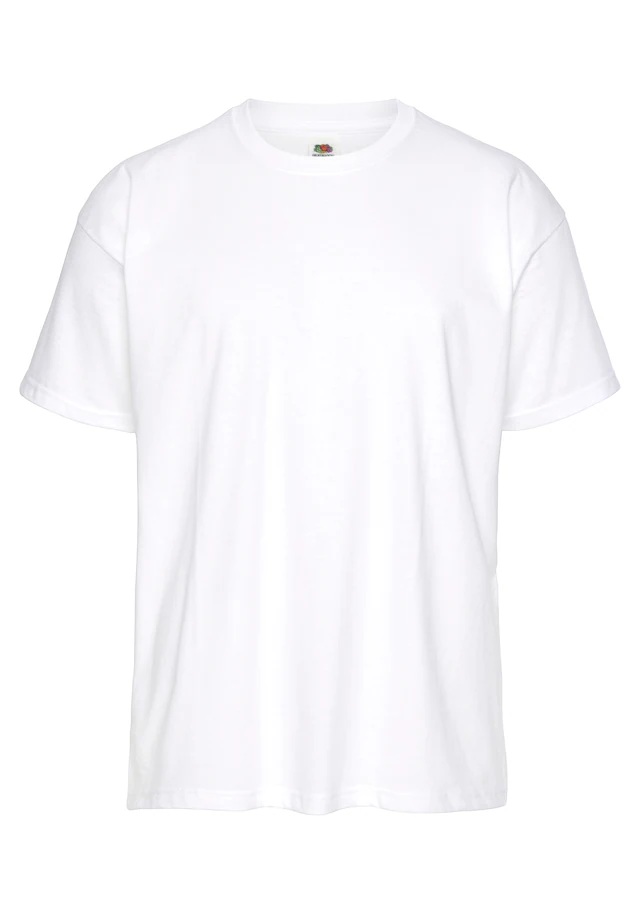 Fruit of the Loom T-Shirt », sechs Stück in unterschiedlicher Farbkomination« Packung, 6er-Pack, 6 Stk. mit Rundhalsausschnitt