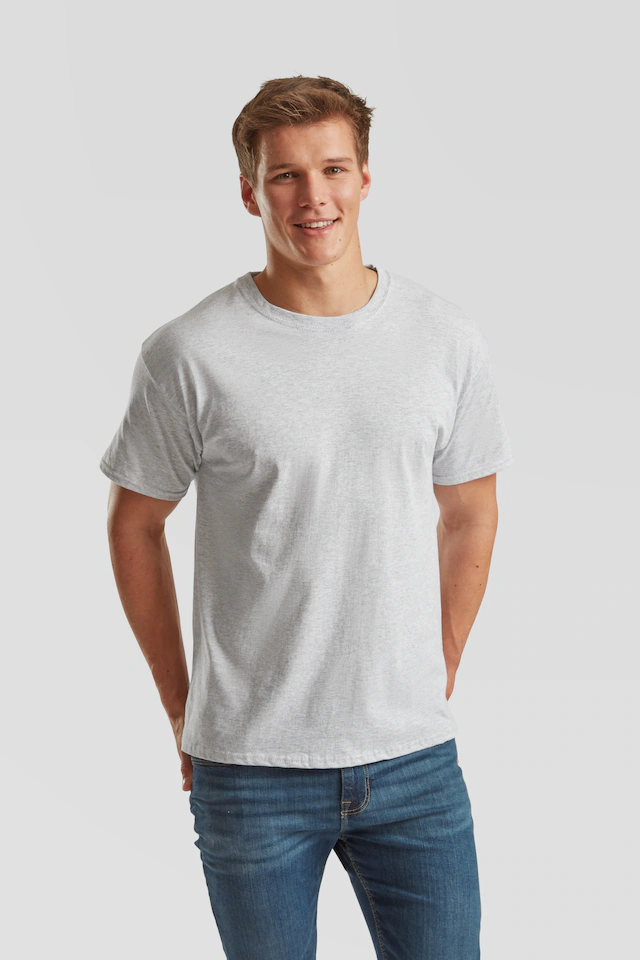 Fruit of the Loom T-Shirt », sechs Stück in unterschiedlicher Farbkomination« Packung, 6er-Pack, 6 Stk. mit Rundhalsausschnitt