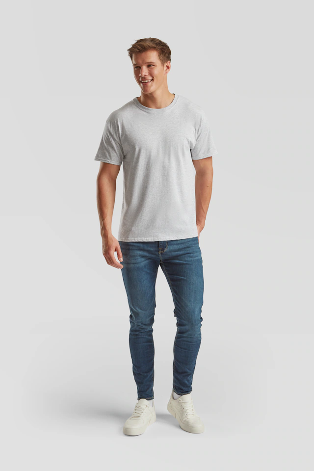 Fruit of the Loom T-Shirt », sechs Stück in unterschiedlicher Farbkomination« Packung, 6er-Pack, 6 Stk. mit Rundhalsausschnitt