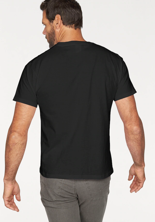 Fruit of the Loom T-Shirt », sechs Stück in unterschiedlicher Farbkomination« Packung, 6er-Pack, 6 Stk. mit Rundhalsausschnitt