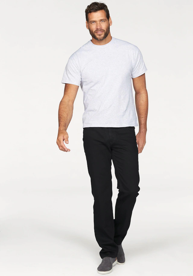 Fruit of the Loom T-Shirt », sechs Stück in unterschiedlicher Farbkomination« Packung, 6er-Pack, 6 Stk. mit Rundhalsausschnitt