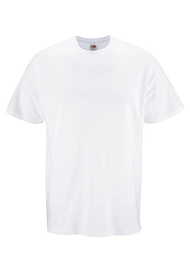 Fruit of the Loom T-Shirt », sechs Stück in unterschiedlicher Farbkomination« Packung, 6er-Pack, 6 Stk. mit Rundhalsausschnitt