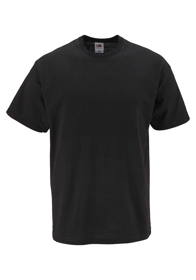 Fruit of the Loom T-Shirt », sechs Stück in unterschiedlicher Farbkomination« Packung, 6er-Pack, 6 Stk. mit Rundhalsausschnitt