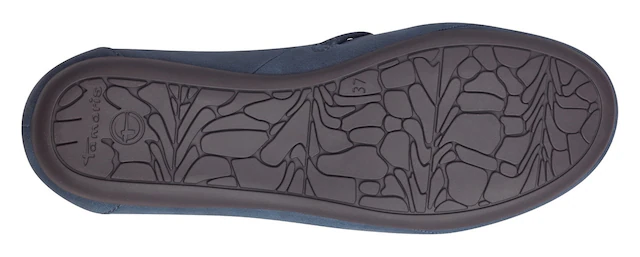 Tamaris Ballerina »Caterina« Flats, Festtagsmode, Slipper mit Gummizugriemchen