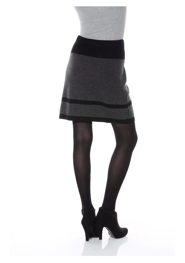 Aniston CASUAL Wickelrock mit seitlichen Schnallen verziert