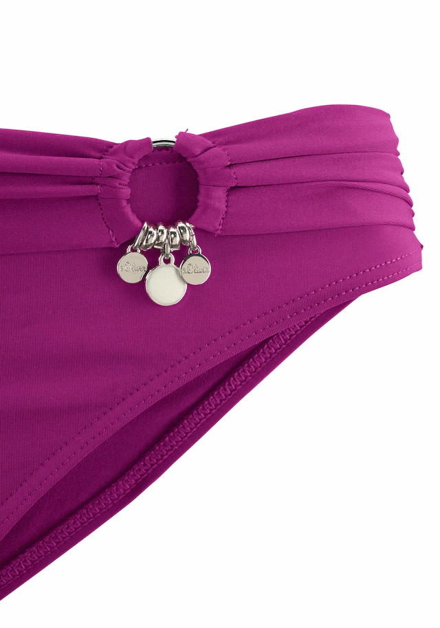 s.Oliver Push-Up-Bikini mit Zierring an der Hose