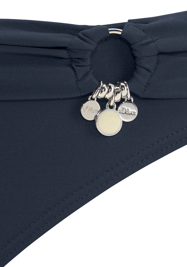s.Oliver Push-Up-Bikini mit Zierring an der Hose