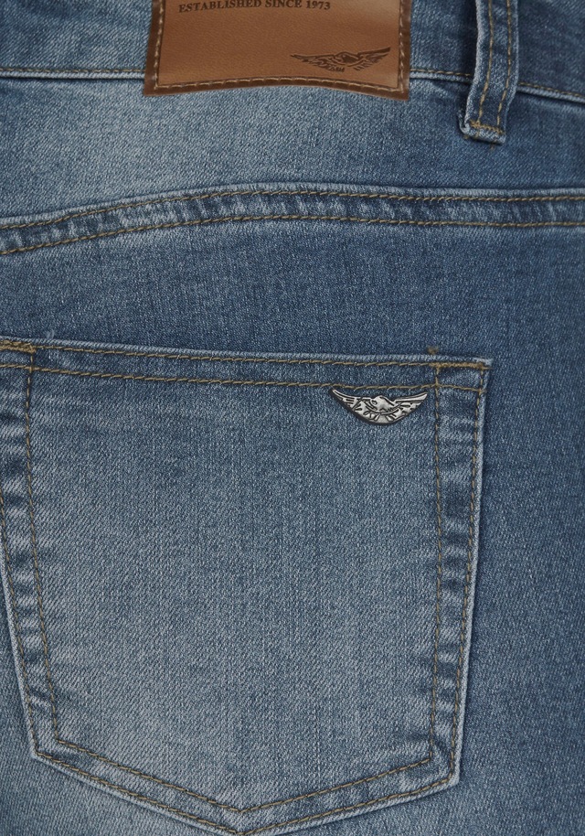 Arizona »Shaping« enge Passform, Röhrenjeans, Used-Look-Waschung, hohe Leibhöhe