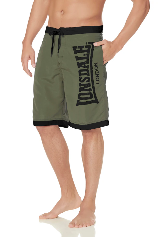 Lonsdale Boardshorts »CLENNELL« Badeshorts, Innenhose aus Mesh