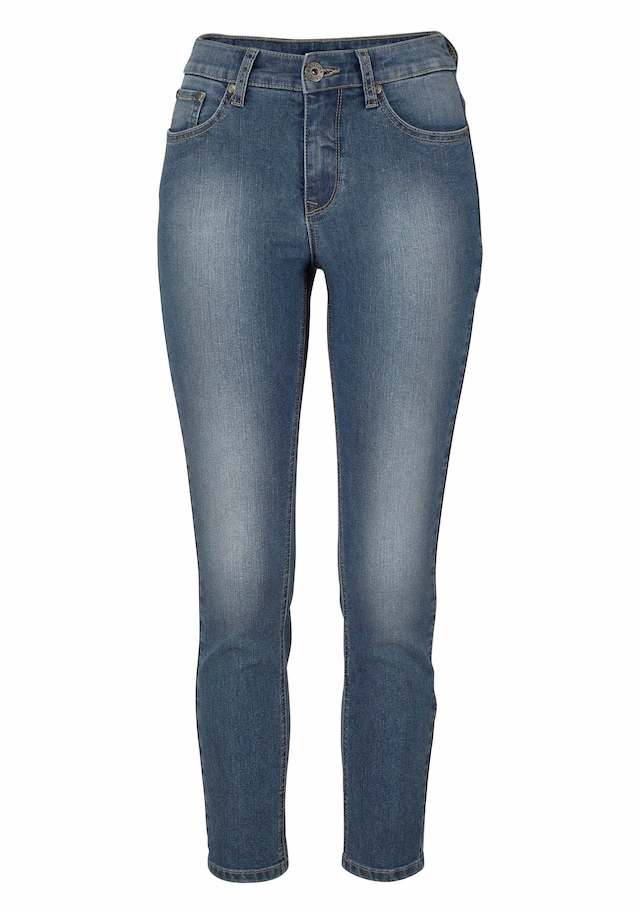 Arizona 7/8-Jeans »Shaping« eng anliegend, Röhrenjeans, High-Waist, 7/8-Länge