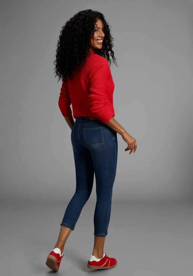 Arizona 7/8-Jeans »Shaping« eng anliegend, Röhrenjeans, High-Waist, 7/8-Länge