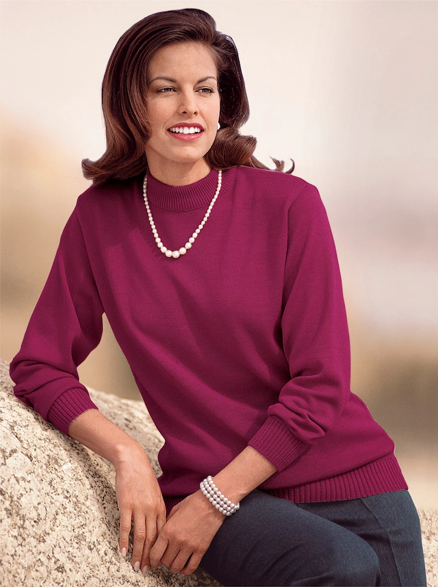 Classic Stehkragenpullover »Pullover«