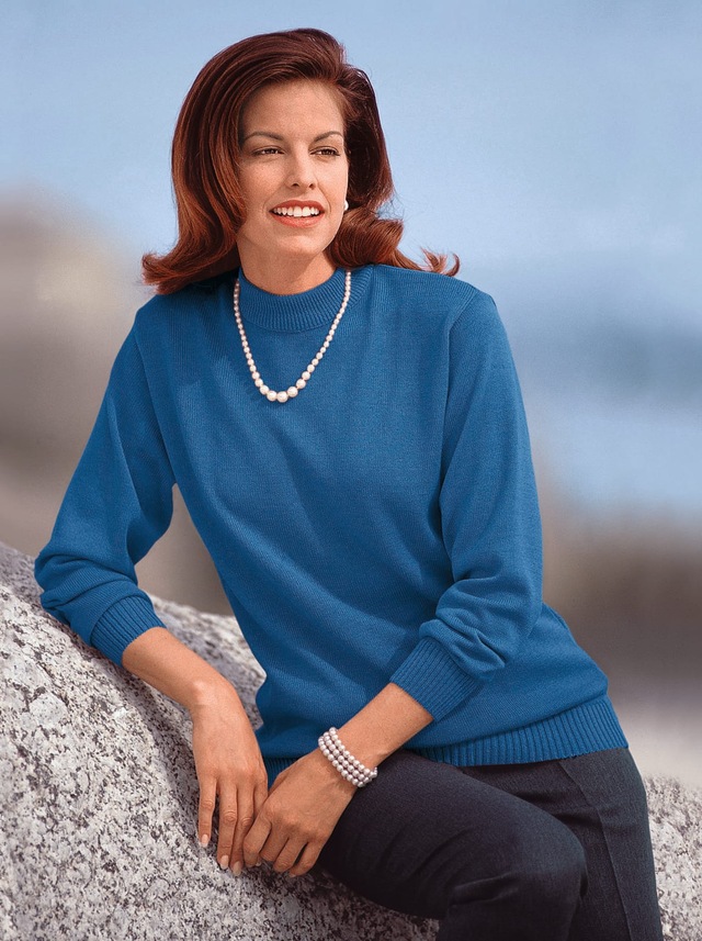 Classic Stehkragenpullover »Pullover«