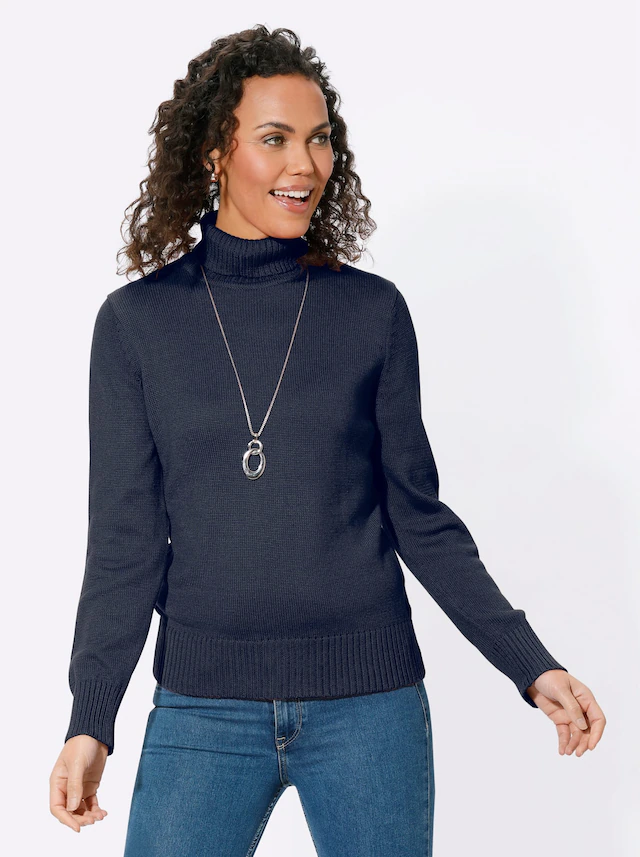 Casual Looks Rollkragenpullover »Pullover«