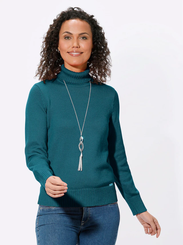 Casual Looks Rollkragenpullover »Pullover«