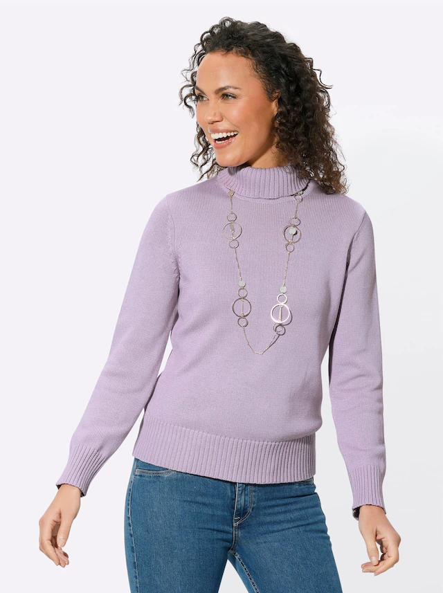 Casual Looks Rollkragenpullover »Pullover«