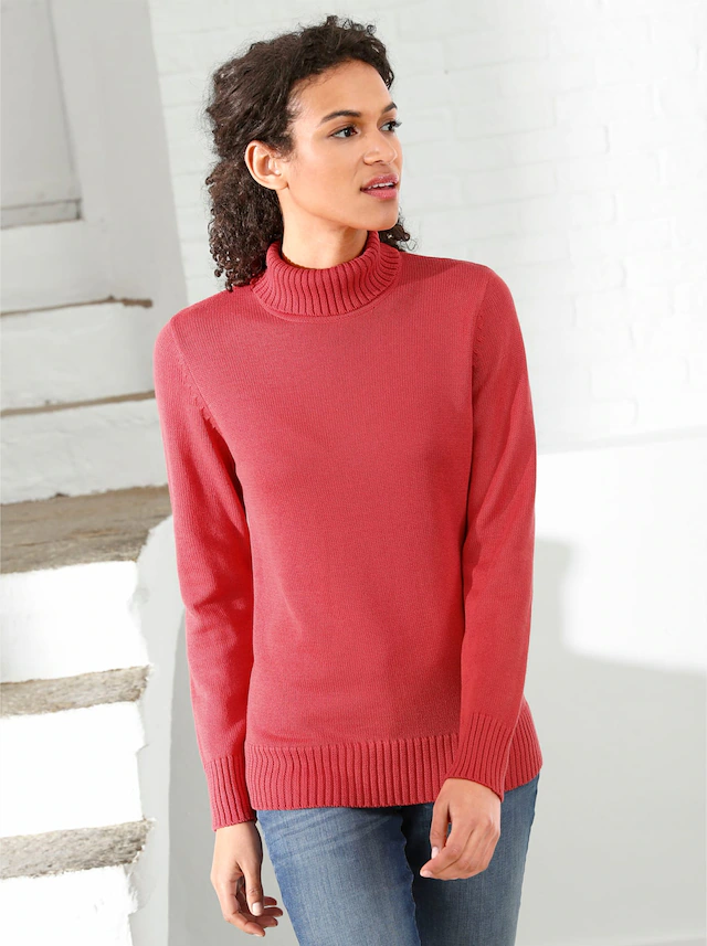 Casual Looks Rollkragenpullover »Pullover«