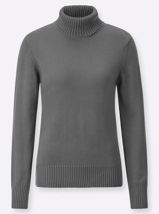 Casual Looks Rollkragenpullover »Pullover«