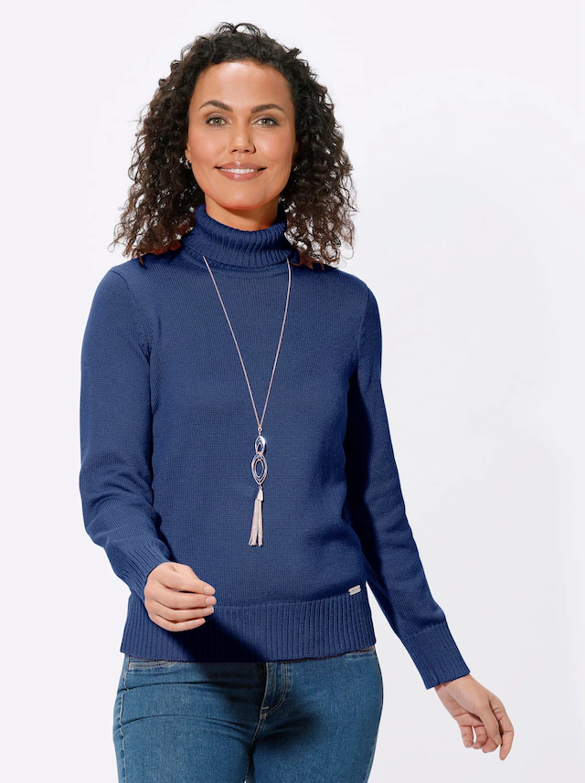 Casual Looks Rollkragenpullover »Pullover«