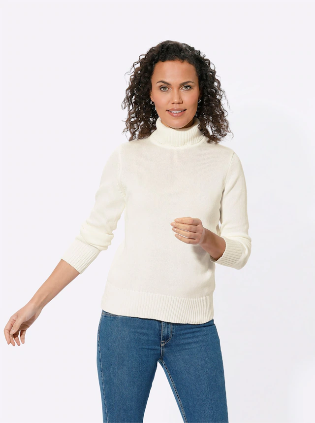 Casual Looks Rollkragenpullover »Pullover«