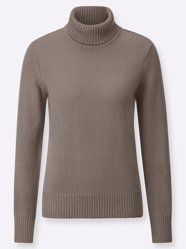 Casual Looks Rollkragenpullover »Pullover«