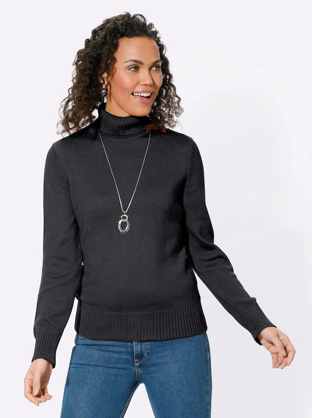 Casual Looks Rollkragenpullover »Pullover«