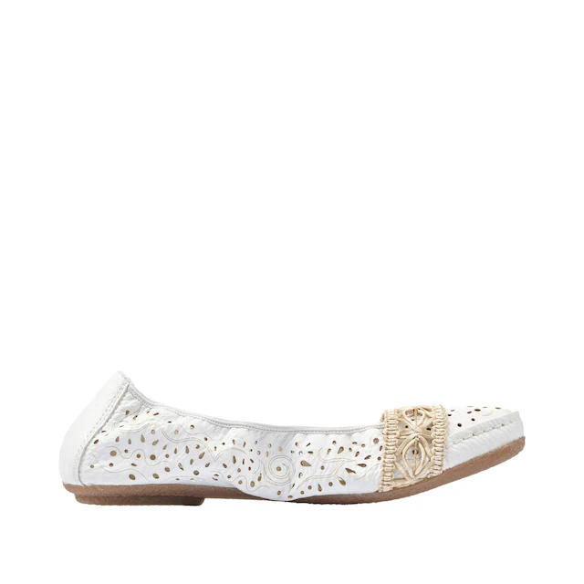 Rieker Ballerina Slipper, Flache Schuhe mit Rundum-Gummizug
