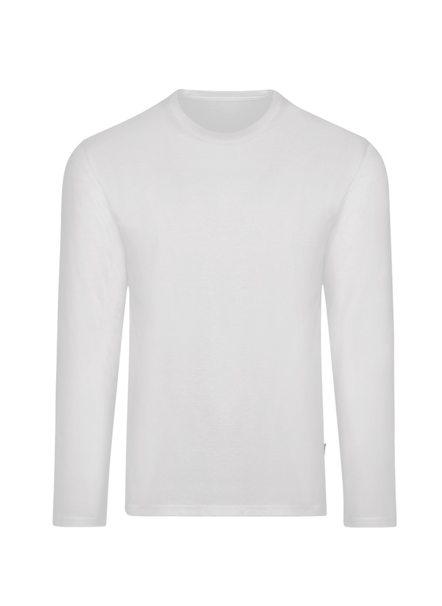 Trigema T-Shirt »TRIGEMA Langarmshirt aus 100% Baumwolle« 1 Stk.