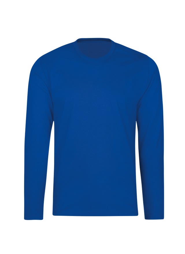 Trigema T-Shirt »TRIGEMA Langarmshirt aus 100% Baumwolle« 1 Stk.